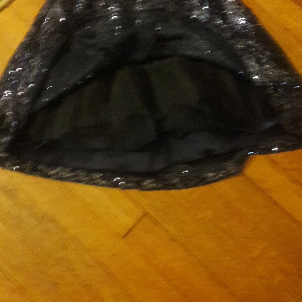 πHost PickπRoyal Blue Sequined Tulle Dressπ - Picture 6 of 7